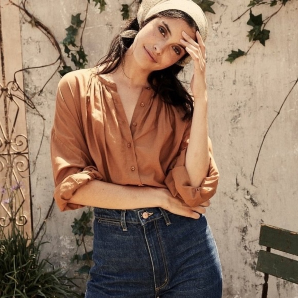 Doen Jane Blouse in Clove